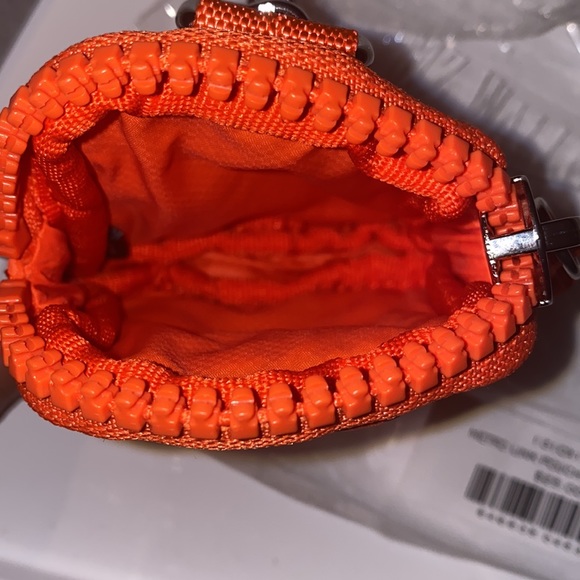 MZ Wallace Small Metro Link Pouch in Flame - Picture 12 of 15